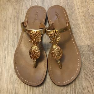 Lilly Pulitzer for Target pineapple sandals